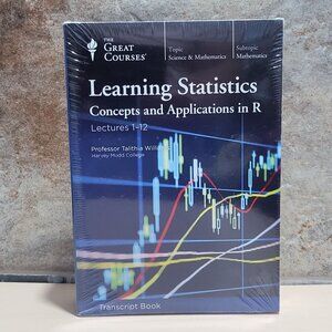 Learning Statistics Concepts and Applications in R Lectures 1-12 Transcript Book